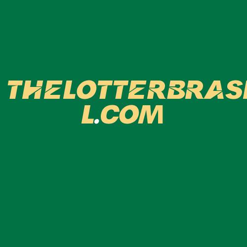 Logo da THELOTTERBRASIL